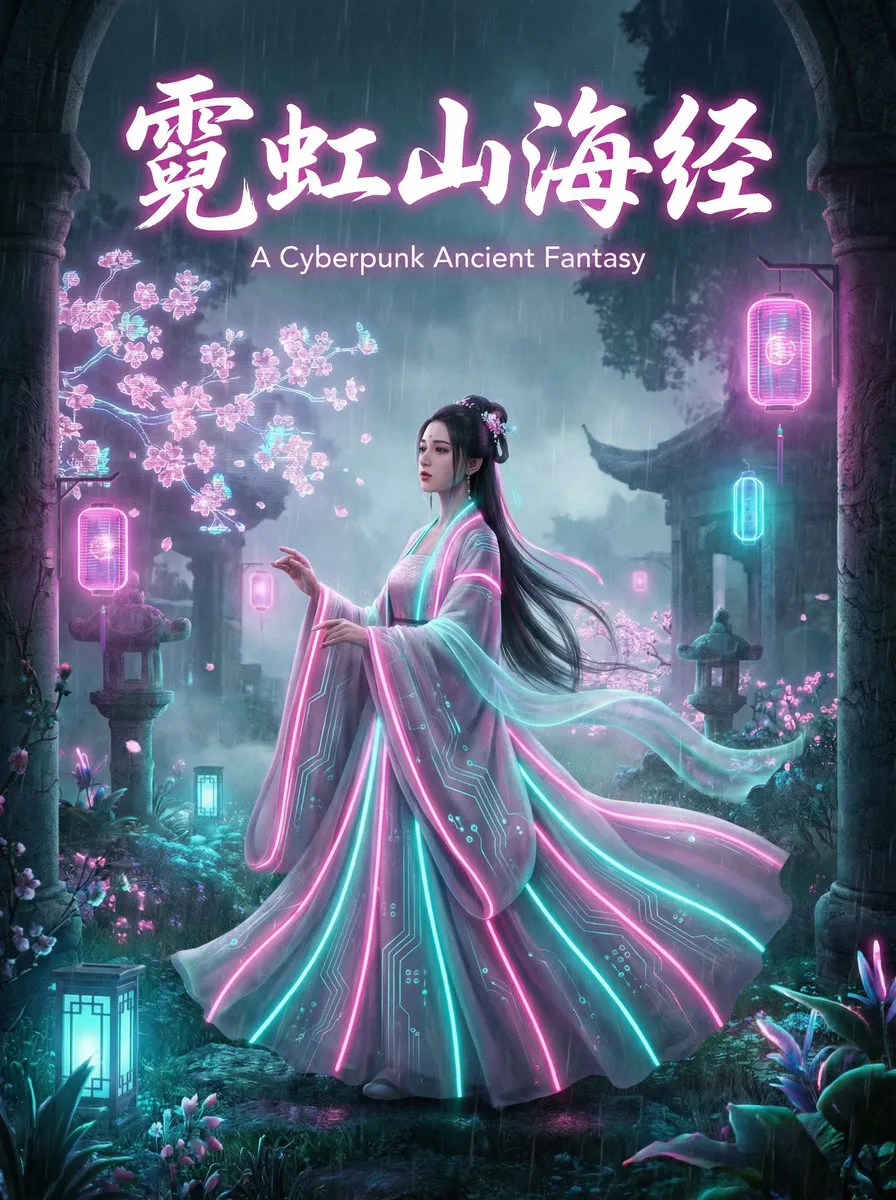 欧美中字一区 古风奇缘短剧 - 霓虹山海经海报